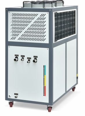 JLSF-5HP স্ক্রোল এয়ার কুলিং ওয়াটার চিলার মেশিন মাইক্রোপ্রসেসর কন্ট্রোলারের সাথে