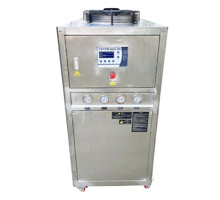 JLSB-10HP স্টেইনলেস স্টীল ওয়াটার চিলার মেশিন নিম্ন তাপমাত্রা অ্যাসিড অ্যালকালি প্রতিরোধী
