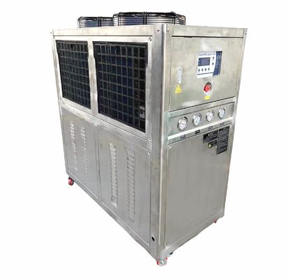 JLSB-10HP স্টেইনলেস স্টীল ওয়াটার চিলার মেশিন নিম্ন তাপমাত্রা অ্যাসিড অ্যালকালি প্রতিরোধী