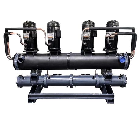 JLSK-40HP মাইক্রোপ্রসেসর কন্ট্রোলারের সাথে স্বল্প গোলমাল জল শীতল স্ক্রল চিলার