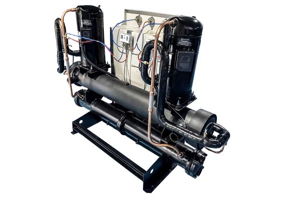 JLSK-20HP ইন্ডাস্ট্রিয়াল ওয়াটার কুলড স্ক্রল চিলার ফর প্লাস্টিক প্রসেসিং ফুড প্রসেসিং