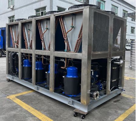 JLSF-100A স্থিতিশীল নির্ভরযোগ্য শিল্প বায়ু শীতল চিলার 380V 415V 50Hz