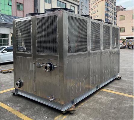 JLSF-100A স্থিতিশীল নির্ভরযোগ্য শিল্প বায়ু শীতল চিলার 380V 415V 50Hz