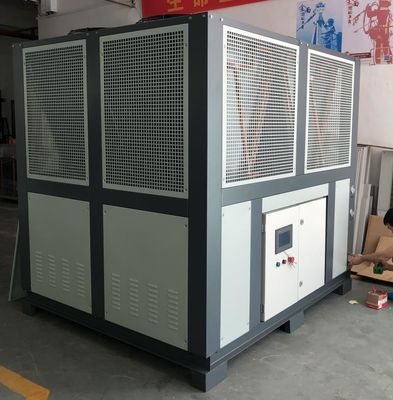 JLSF-50A R134A R404A আবরণ মেশিনের জন্য বায়ু শীতল স্ক্রু চিলার