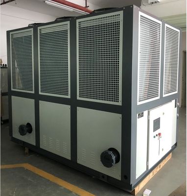 R22 R407C রেফ্রিজারেন্ট সহ 60TR এয়ার কুলড রিসাইক্লিং ওয়াটার চিলার