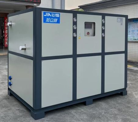 JLSS-50HP নিম্ন শব্দ জল শীতল জল চিলার, পিএলসি শিল্প জল চিলার মেশিন