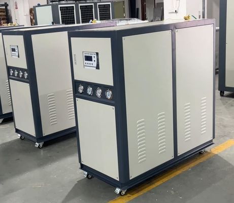 JLSS-8HP ইন্ডাস্ট্রিয়াল ওয়াটার কুলড ওয়াটার চিলার R134A রেফ্রিজারেন্ট ফর মেটাল প্রসেসিং