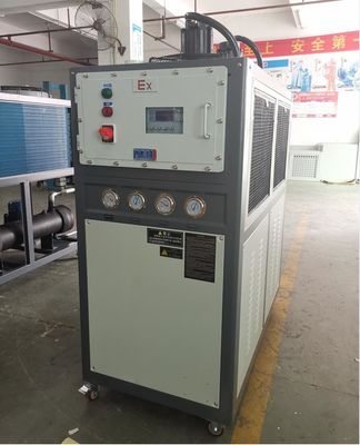 JLSF-10AD PLC Explosion Proof Water Chiller For Oil Processing গ্যাস প্রক্রিয়াকরণের জন্য