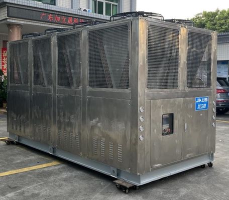 JLSB-100HP স্টেইনলেস স্টীল ওয়াটার চিলার মেশিন R22 R134A R407C রেফ্রিজারেন্ট সহ