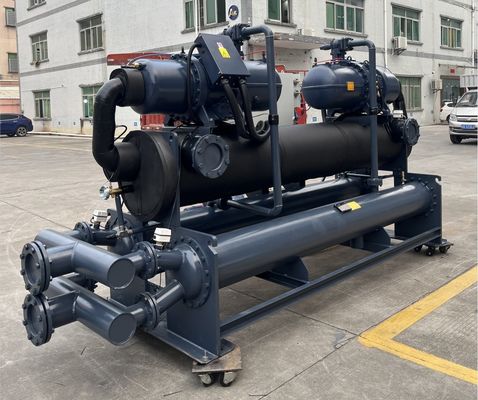 JLSW-200D 60dB R22 জল শীতল স্ক্রু চিলার বড় বাণিজ্যিক ভবন জন্য সহজ রক্ষণাবেক্ষণ