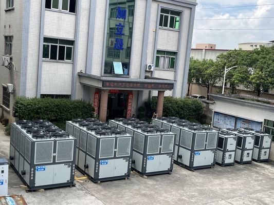 JLSF-100HP এয়ার কুলড ওয়াটার চিলার ডেনমার্ক ড্যানফস স্ক্রোল কম্প্রেসার R410A