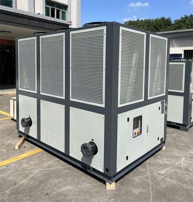 JLSF-75HP পিএলসি 480V এয়ার কুলড ওয়াটার চিলার ডেনমার্ক ড্যানফস স্ক্রোল কম্প্রেসার