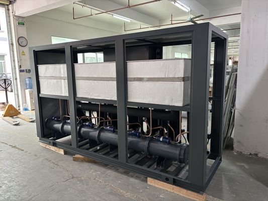 50TR R407C রেফ্রিজারেন্ট ওয়াটার-কুলড-ওয়াটার-কুলার বৃহত্তর স্কেল শিল্পে সর্বোত্তম শীতল জন্য