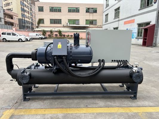 জল শীতল চিলার 59.5m3/h শীতল প্রবাহ 5-35.C তাপমাত্রা পরিসীমা 380-415V পাওয়ার সাপ্লাই