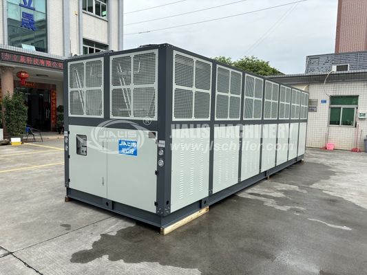 JLSF-200D বায়ু-শীতল স্ক্রু চিলার সিপিপি ফিল্ম উত্পাদন প্যাকেজিং উত্পাদন লাইন শীতল