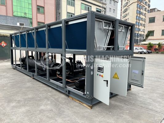 JLSF-200D বায়ু-শীতল স্ক্রু চিলার সিপিপি ফিল্ম উত্পাদন প্যাকেজিং উত্পাদন লাইন শীতল