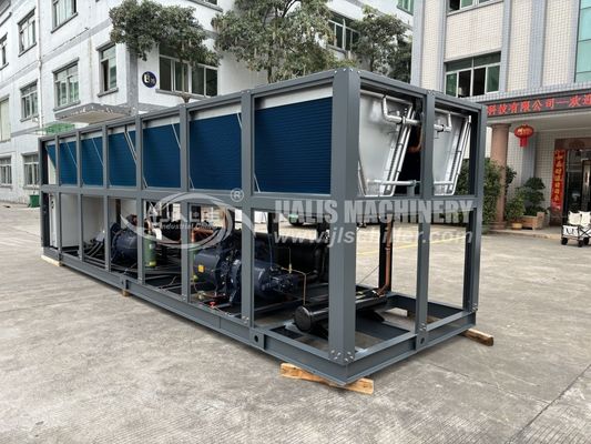 JLSF-200D বায়ু-শীতল স্ক্রু চিলার সিপিপি ফিল্ম উত্পাদন প্যাকেজিং উত্পাদন লাইন শীতল