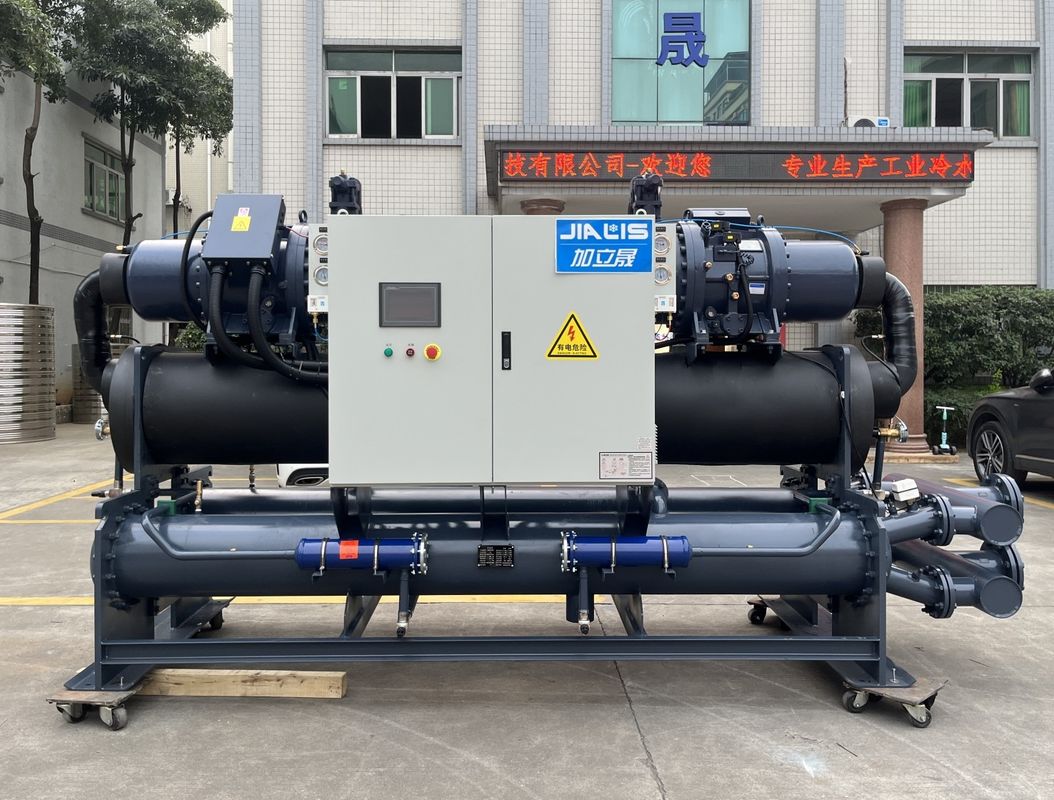 JLSW-200D 60dB R22 জল শীতল স্ক্রু চিলার বড় বাণিজ্যিক ভবন জন্য সহজ রক্ষণাবেক্ষণ