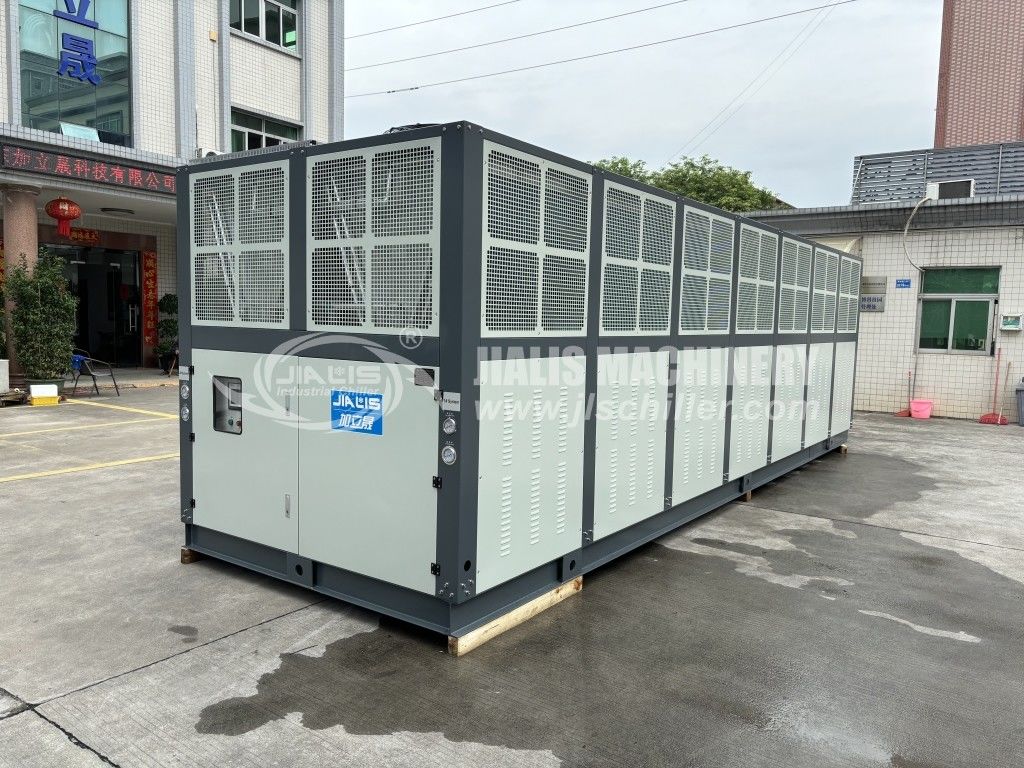 JLSF-200D বায়ু-শীতল স্ক্রু চিলার সিপিপি ফিল্ম উত্পাদন প্যাকেজিং উত্পাদন লাইন শীতল