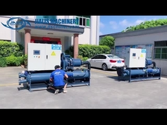 JLSW-120D খাদ্য প্রক্রিয়াকরণের জন্য পিএলসি ওয়াটার চিলার